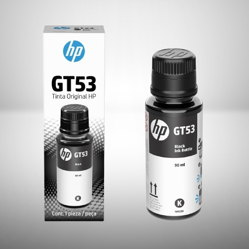 BOTELLA DE TINTA HP GT53 NEGRA ORIGINAL