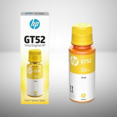 BOTELLA DE TINTA HP GT52 YELLOW ORIGINAL
